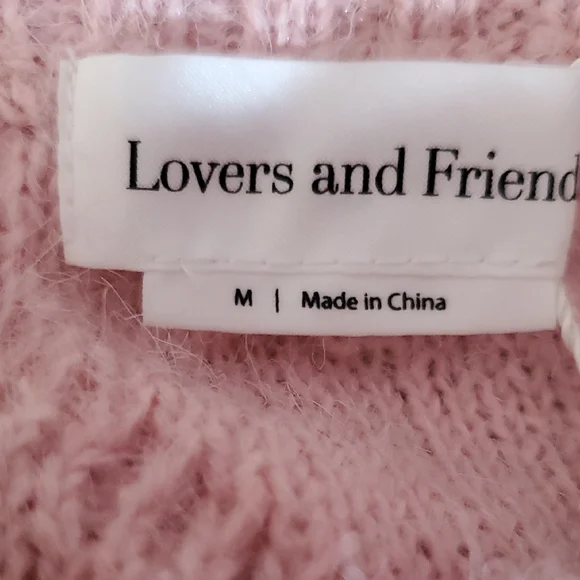 Lovers + Friends  Barbiecore Pink Cable Knit Sweater Vest - Picture 11 of 15